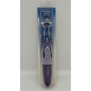 New Vintage Reach Access Power Flosser DISCONTINUED Purple W/8 Flossing Heads